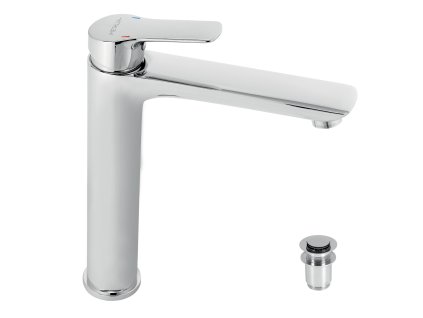 Novaservis Umývadlová batéria s výpusťou Metalia 54, chróm 54503,0