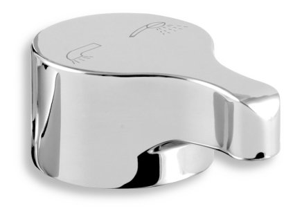 Novaservis Gombík prepínača 38020 chróm KPR/38020,0