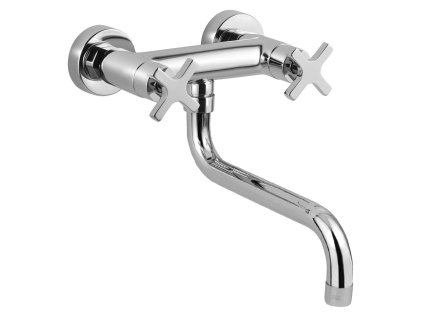 Sapho TRAX nástenná batéria, chróm 606