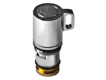 Aqualine Prepínač s ovládačom pre vaňovú batériu, chróm NDSX010-1