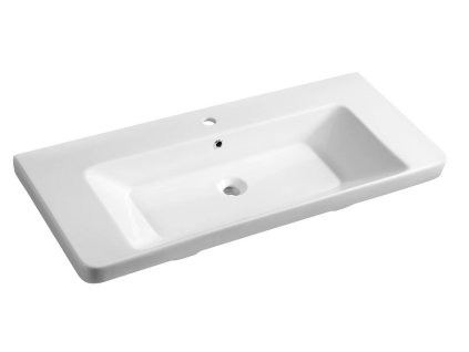 Sapho THALIE 105 keramické umývadlo nábytkové 105x46cm, biela TH11105