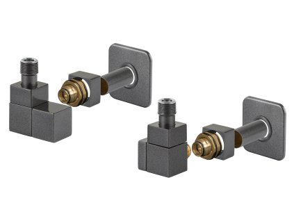 HOPA EDGE-SET, rohový hranatý ventil (Z2) Farba - Anthracite, Variant - Ľavá RDEDGESETLA