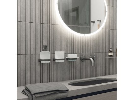 Nimco Držiak na zubné kefky s pohárikmi MAC 29058D-C-90