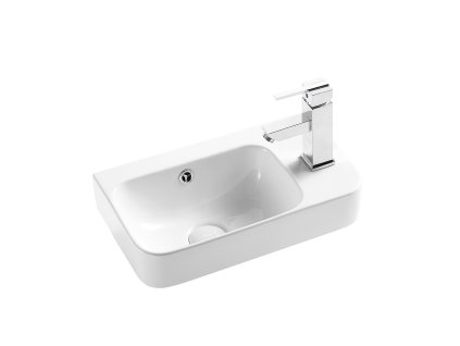 Hopa Umývadlo PICCOLO GRANDE 45 x 26 x 15,5 cm Umývadlo prevedenia - Pravé umývadlo OLKLT5117R