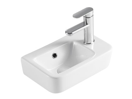 Hopa Umývadlo PICCOLO 37 × 24,5 × 13,5 cm Umývadlo prevedenia - Pravé umývadlo OLKLT10100R