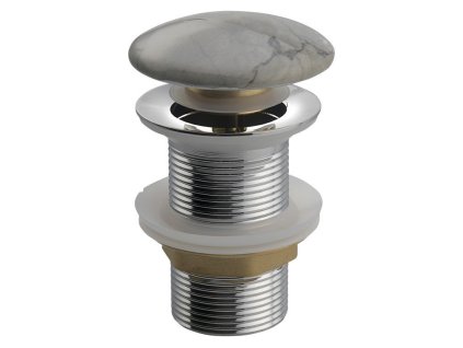 Sapho DALMA umývadlová výpust 5/4" click-clack, grigio MM713