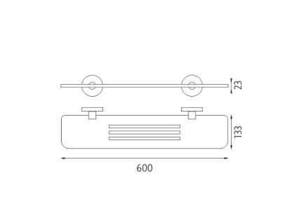 Nimco Regál IXI, 60 cm UNM X360-10