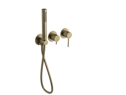 Sapho ULTRAMIX podom. sprch./vaňová batéria, ručná sprcha, 2 výstupy, zlato mat UT045G