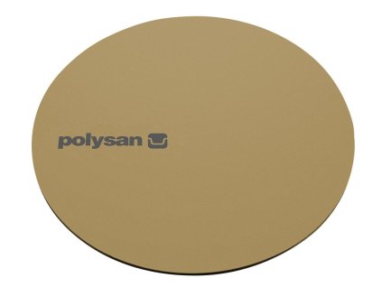 Polysan MIRAI guľatá krytka sifónu, zlato mat 72731GB