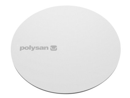 Polysan MIRAI guľatá krytka sifónu, biela 72731W