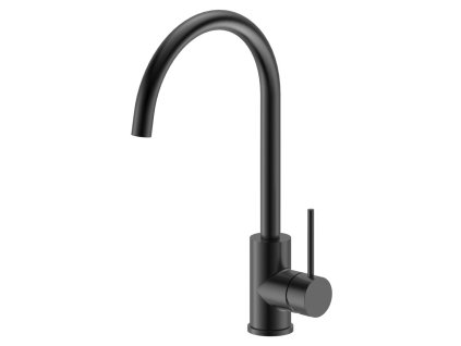 Sapho TRONA stojanková drezová batéria, čierna mat JK649B