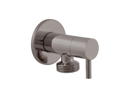 Rohový ventil práčky 1/2 "x 3/8", kovovo sivý - lesklý RV0234MGL, RAV Slezák RV0234MGL