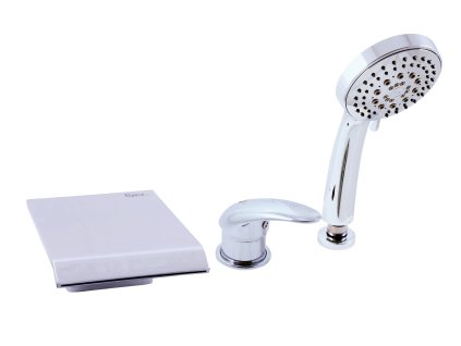 DUNAJ - 3-otvorová vaňová batéria, vodopád, chróm D473.0Y, RAV Slezák