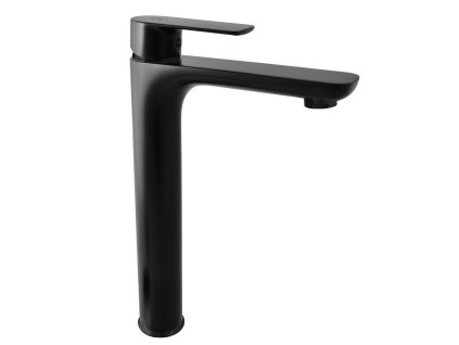 VLTAVA - Vysoká umývadlová batéria bez výtoku, čierna - matná VT430.0CMAT, RAV Slezák