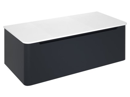 Sapho KERALA umývadlová skrinka 100x35x47,5cm, 1x zásuvka, antracitový mat KR100-3434