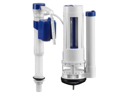 Sapho Splachovacia súprava s DUAL tlačidlom 49mm, spodné napúšťanie 1/2", chróm NDPC106V-1