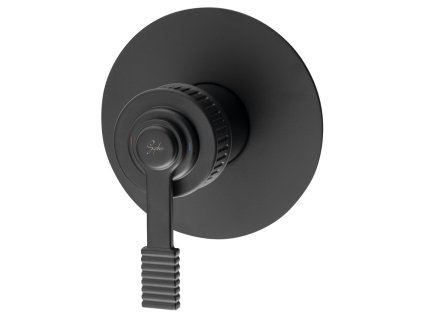 Sapho VERSI podomietková sprchová batéria, 1 výstup, čierna mat RV041/15