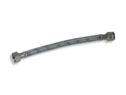 Novaservis Nerezová hadička Š3/4" x M3/4"-50cm PWS507