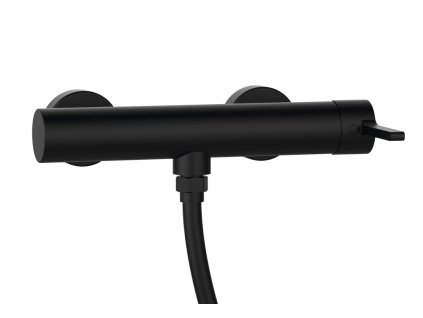 Sapho ICONIC nástenná sprchová batéria, čierna mat AF011B