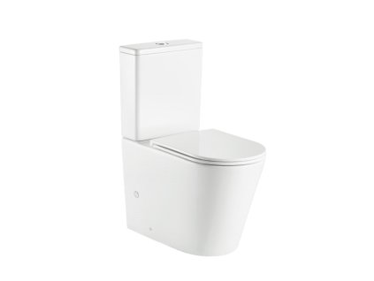 Mereo WC kombi, vyvýšené, vario odpad, kapotované, Smart Flush RIMLESS, keramické, vr. sedátka VSD92T1
