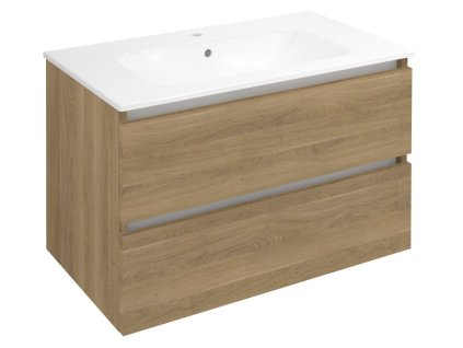 Sapho EZARA umývadlová skrinka 79,8x52x46cm, dub cuneo EZ801-2525