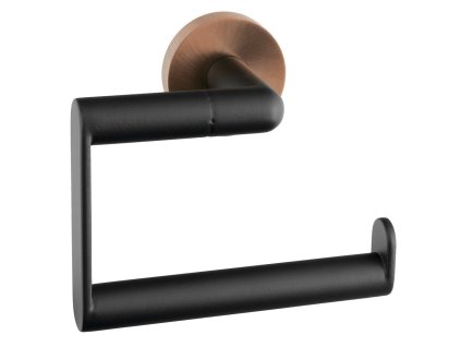 Sapho LARISSA držiak toaletného papiera, čierna/meď mat WS017BC