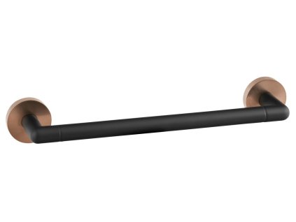 Sapho LARISSA držiak uterákov 300mm, čierna/meď mat WS009BC