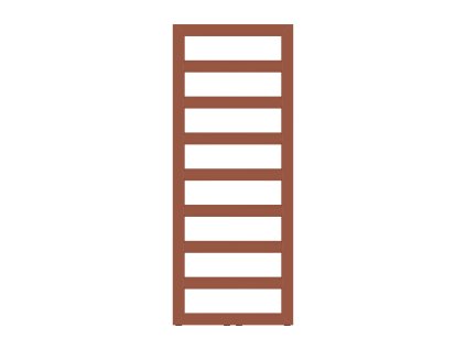 HOPA Kúpeľňový radiátor GLASGOW farba podľa vzorkovníka Farba - Farba podľa vzorkovníka - BEZ PRÍPLATKU, Rozmer A - 40 cm, Rozmer C - 170 cm, Skutočný rozmer radiátora (v mm) - 400 x 1700 mm RADGLA4017..SP