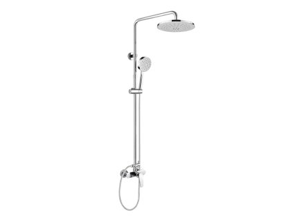 Mereo Eve sprchová batéria s hlavovou guľatou sprchou, šedá CBE60104SAE