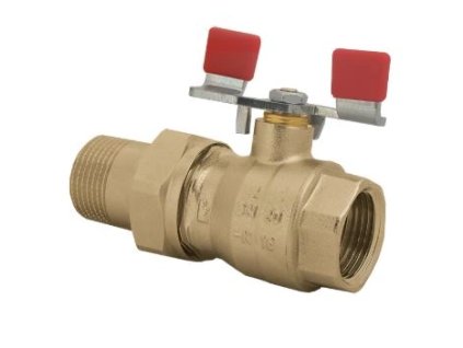 HERZ Guľový kohút - motýlik, vnútorný závit