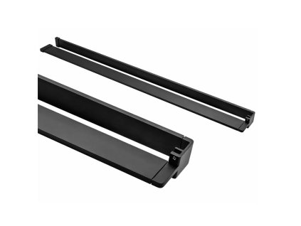 Mereo Polička k WALK IN, 120 cm, čierny ALU CK10620PB