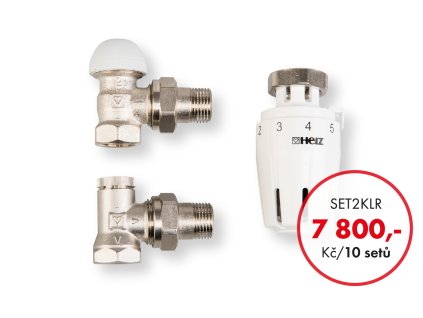 Herz Set pre klasické radiátory TH Project M30, TS-98VHF, RL-1 corner AKCE-SET2KLR