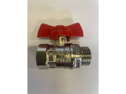 Guľový kohút "KLASIK" HERZ - Motýlik Silumin, DN 15, F-M, PN 1220831