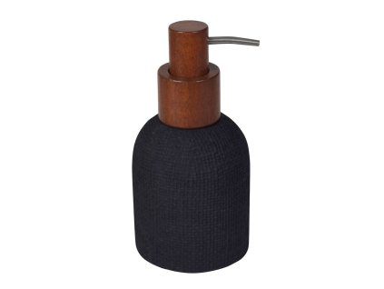 Sapho CRAFT dávkovač mydla na postavenie, acacia/čierna 8570