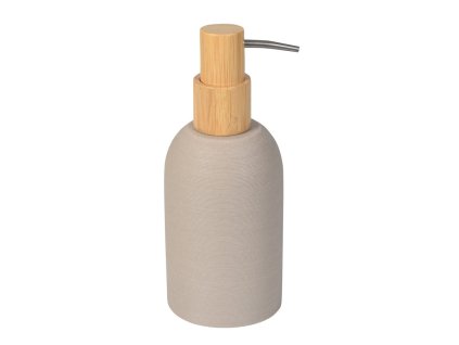 Sapho RIKO dávkovač mydla na postavenie, bezova/bambus 8575