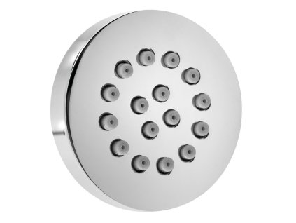 Sapho Nástenná sprška s otočným kĺbom, okrúhla, chróm AB550