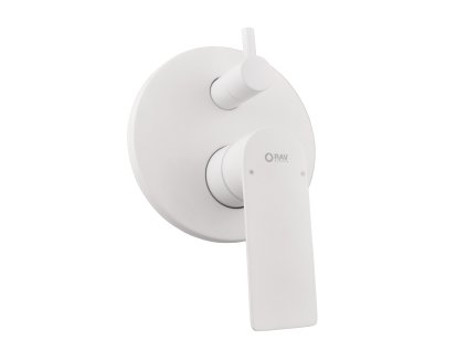 NIL - Vaňová/sprchová batéria s dvojcestnou batériou s telesom, biela matná NL185BMAT, RAV Slezák