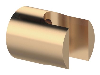 Sapho Držák sprchy kulatý, pevný, zlato mat SD719