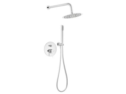 Novaservis Sprchová sada podomietková Ciriculus, chróm BCK7P-SET1-S