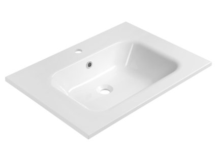 Sapho ARECA umývadlo, liaty mramor, 71x51,5cm, biela AC071