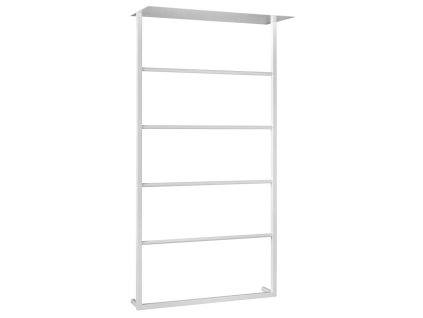 Sapho SKA nástenný držiak uterákov s policou 604x1184x252mm, biela mat SKA712