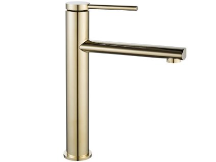 Rea Oválna vysoká umývadlová batéria, zlatá, REA-B6513