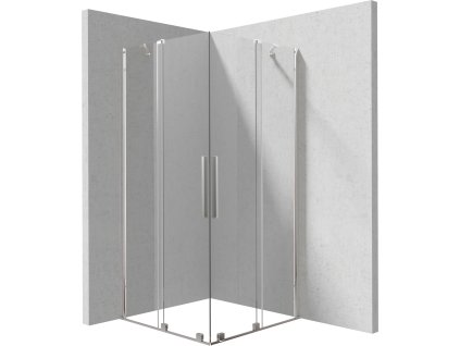 Aplomo Prizma 90x90 štvorcový sprchový kút, chróm, KPN0P09P09CH