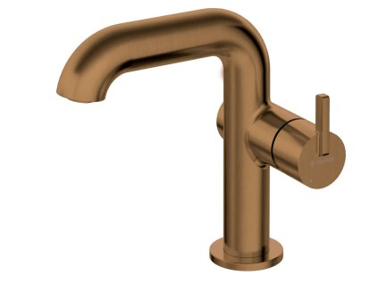 Aplomo Silia umývadlová batéria s obdĺžnikovým výtokom, bronz, BQS_C24M