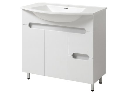 Lavedo Estel 85 kúpeľňová skrinka s umývadlom z liateho mramoru, ESTEL-85-T-19-ESTEL