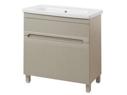 Lavedo Aria Mokko 65 kúpeľňová skrinka s umývadlom, ARIA-MOKKO-TNB-2-D-65