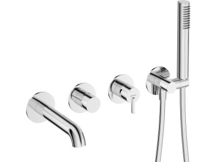 Aplomo Silia podomietková vaňová batéria, chróm, BQS_018P