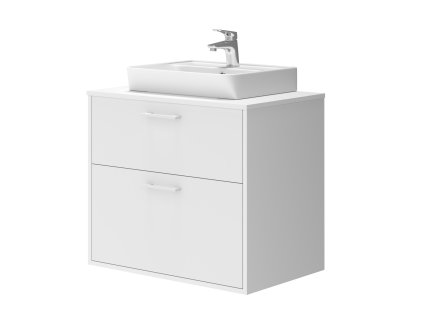 Lavedo Afina Neon White 70 kúpeľňová skrinka s umývadlom, AF-70-NEWH