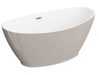 Polimat Mango 150x75 voľne stojaca akrylátová vaňa, jaseň, 00521