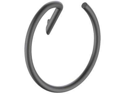 Aplomo Silia držiak na uteráky, titán, ADI_D611